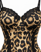 Long Tiger Lingerie with Open Sides
