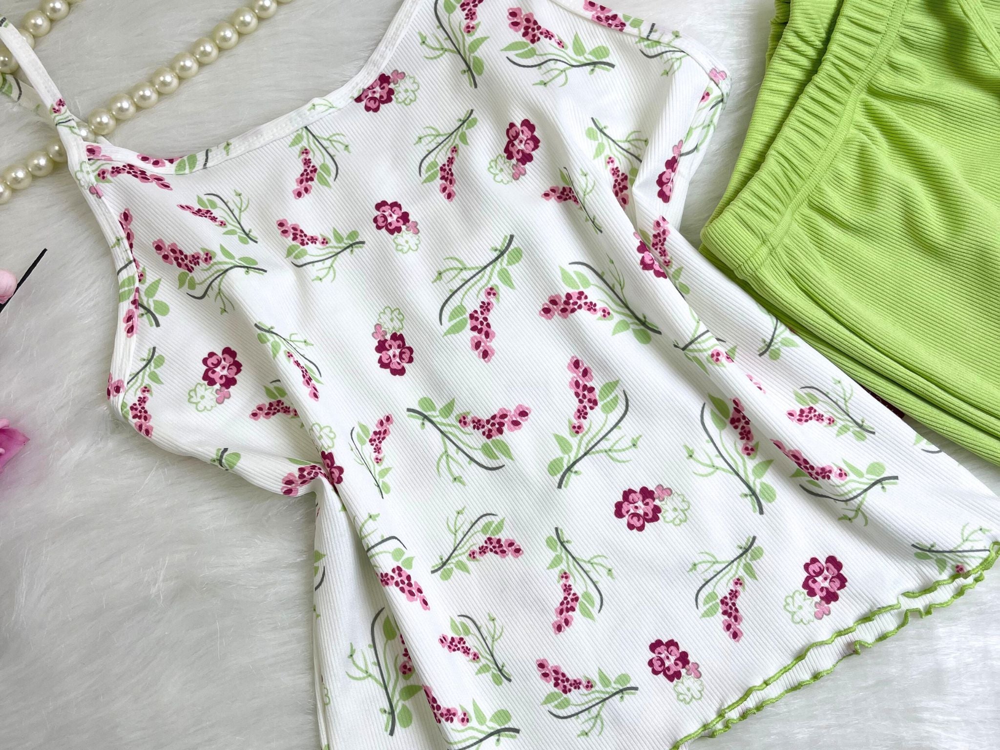 Flower Pajama Set