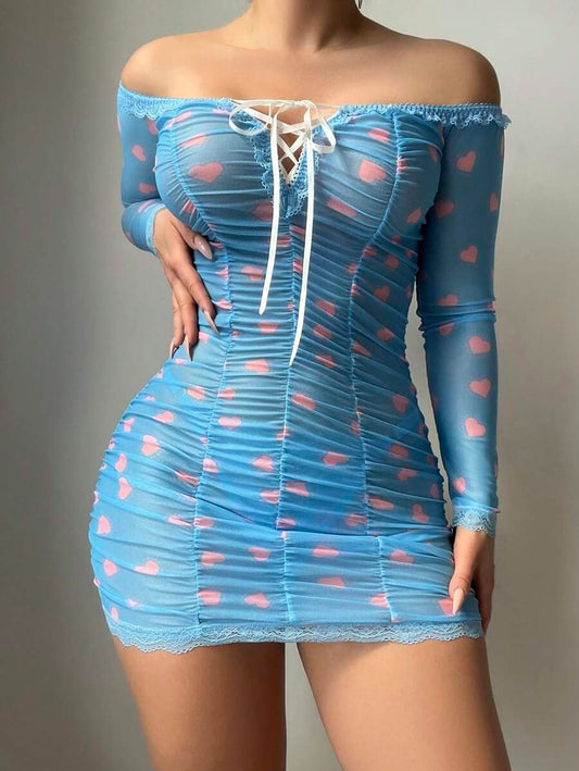 لانجيرى مزود بقصه صدر مميزه