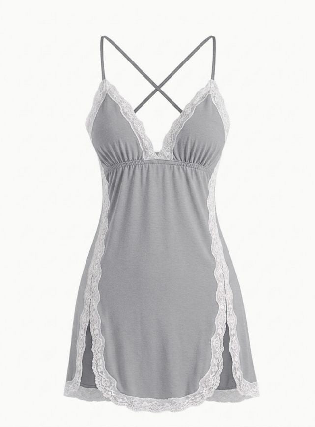 Cotton Lace Sleep Dress