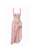 Long Floral Lingerie