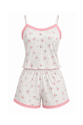 Short & Top Open Back Pajama