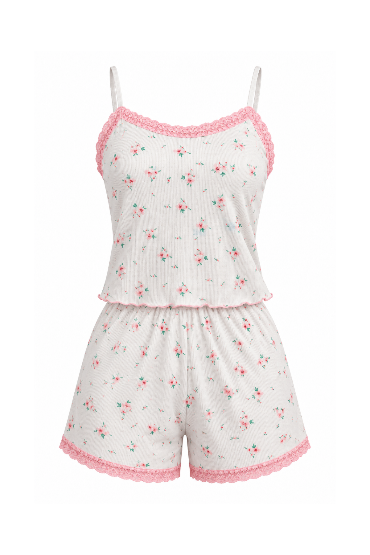 Short & Top Open Back Pajama