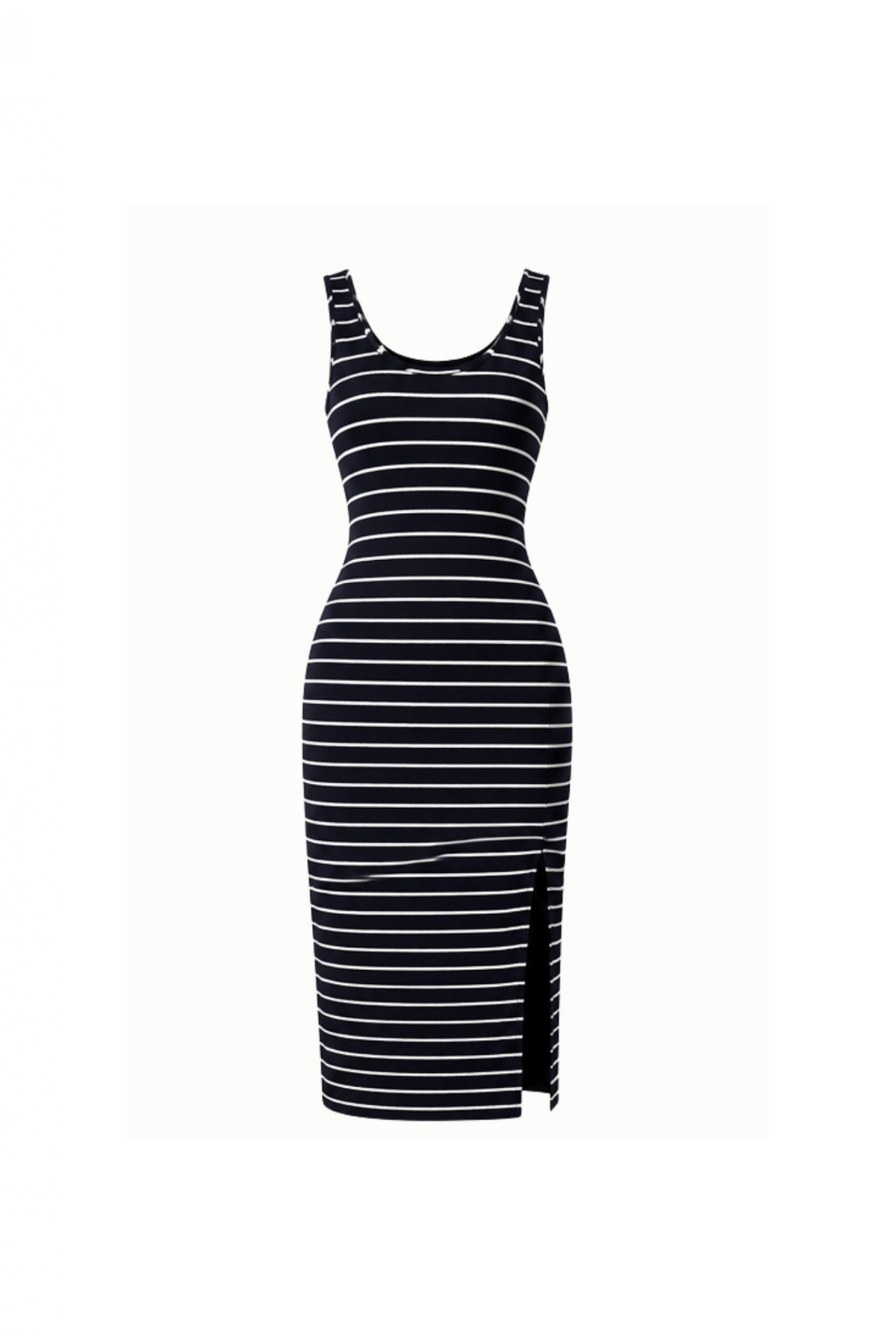 Long Striped Dress