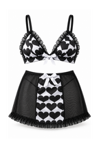 Sexy Top & Skirt Set