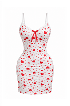 Mini Nightdress Heart Print