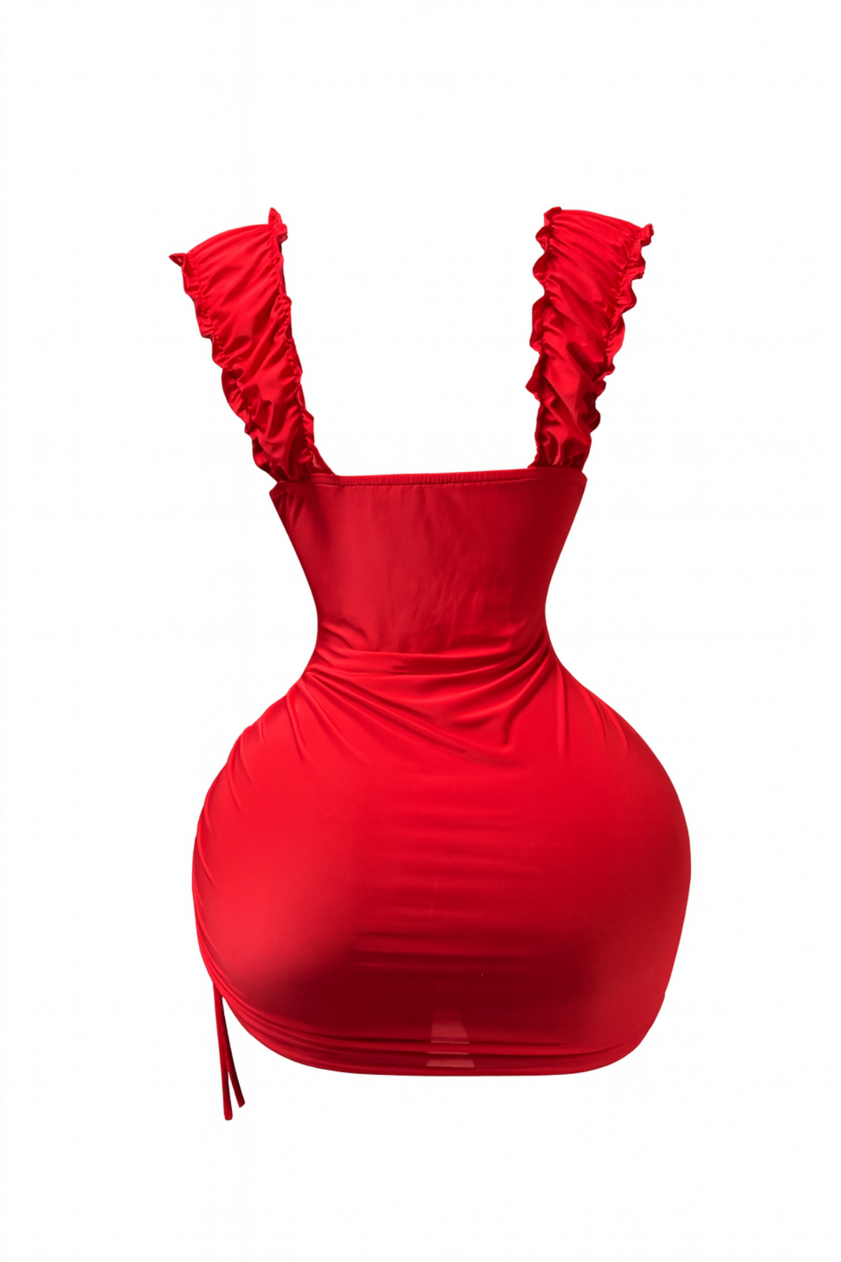 Side Drawstring Dress