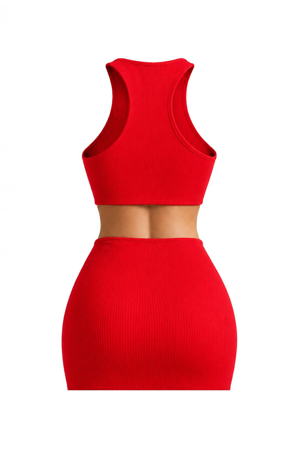 Open Back Bodycon Dress