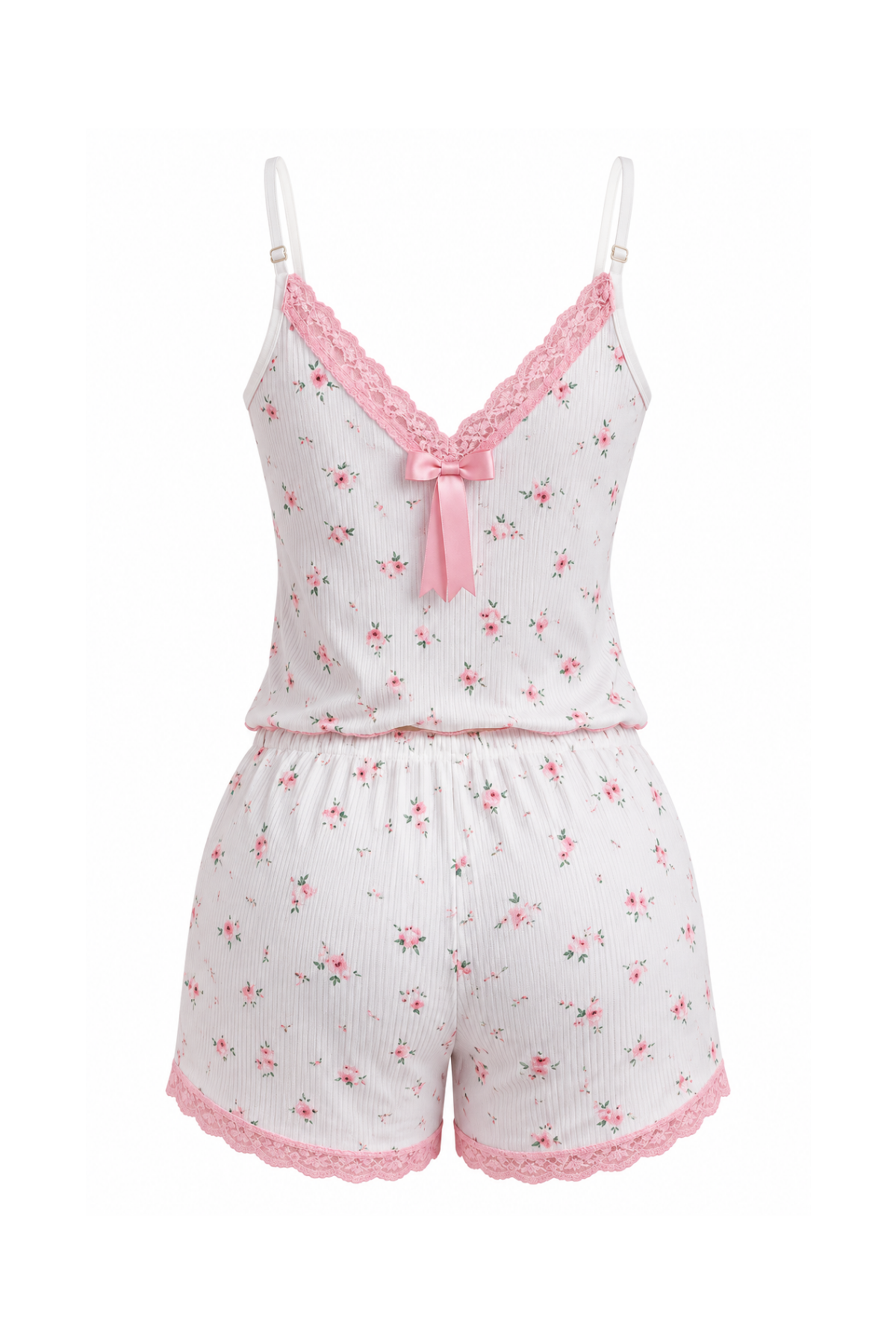 Short & Top Open Back Pajama