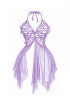 Sheer Butterfly-Cut Lingerie
