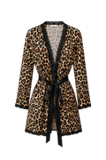 Tiger Print Robe Set