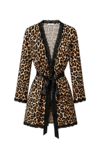 Tiger Print Robe Set