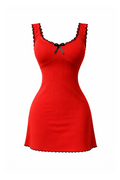 Sleeveless Bow Nightdress