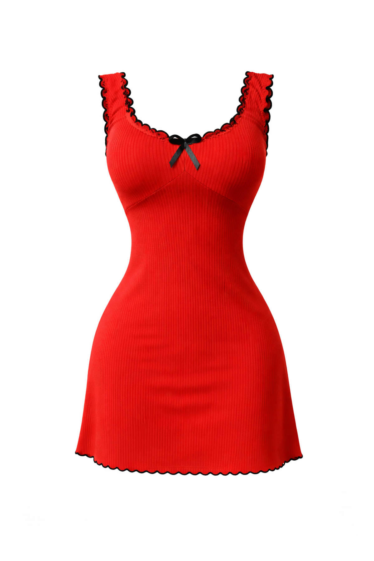 Sleeveless Bow Nightdress