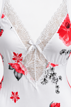 Lace-Trimmed Dress