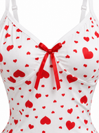 Mini Nightdress Heart Print