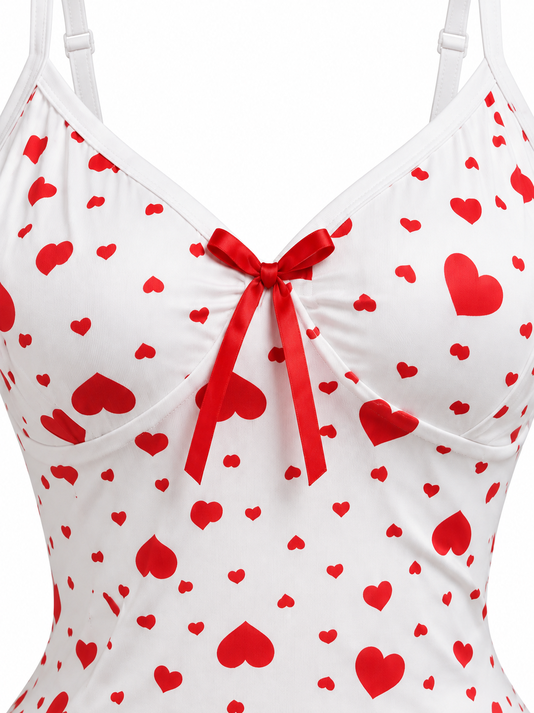 Mini Nightdress Heart Print