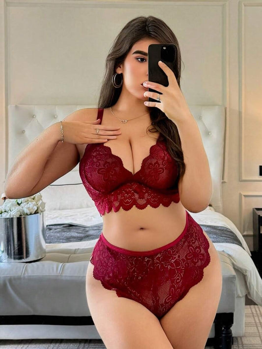 بيبي دول شفاف قطعتين