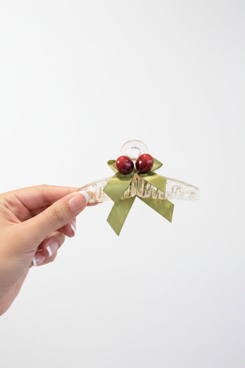 Cherry Hair Clip