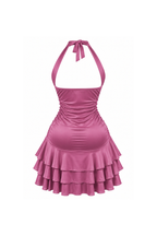 Dress with Open Neckline