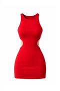 Open Back Bodycon Dress