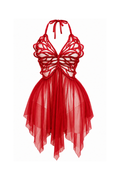 Sheer Butterfly-Cut Lingerie