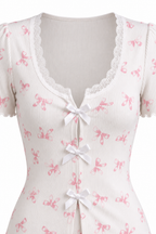Bow Print Pajama