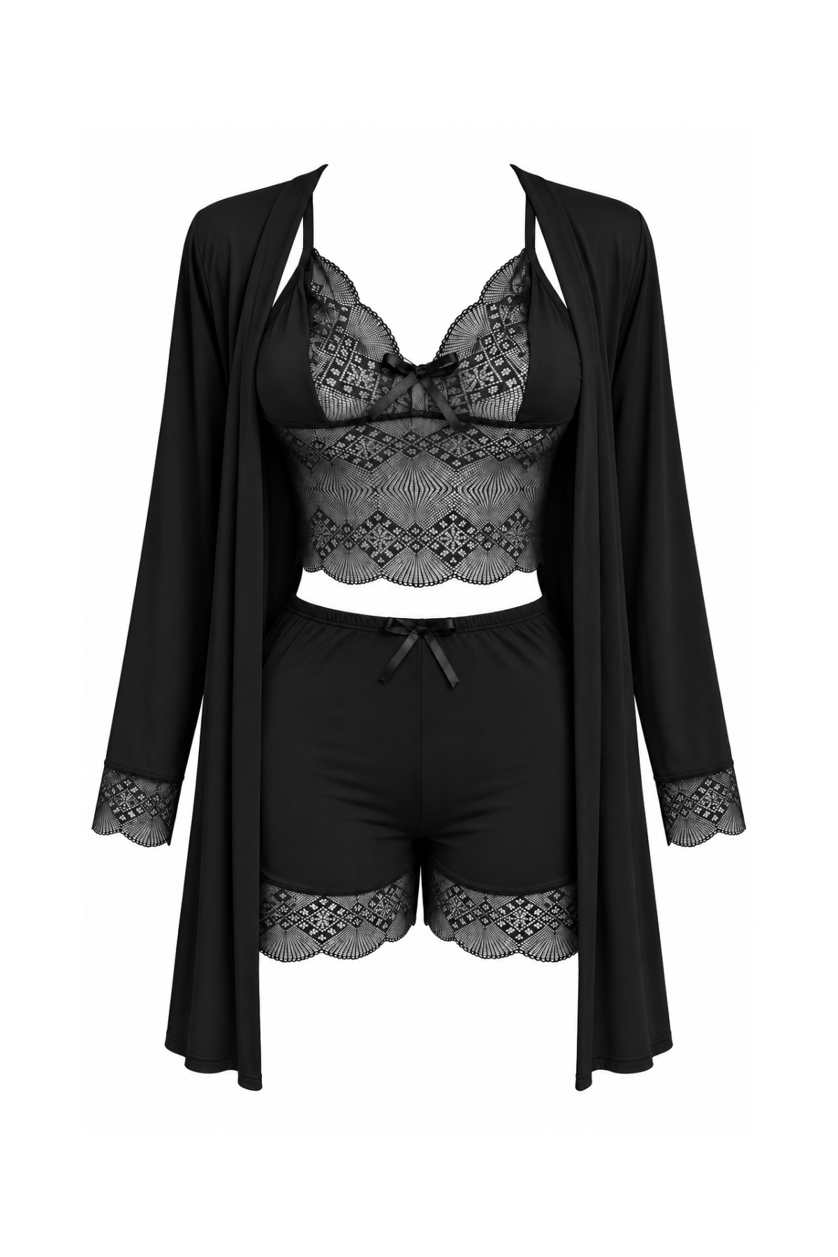 Lace Babydoll Robe