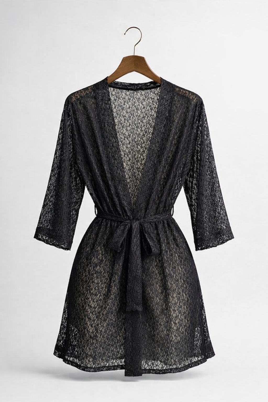 Sheer Lace Robe