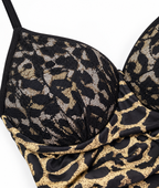 Tiger Lingerie with Sheer Sides & Lace