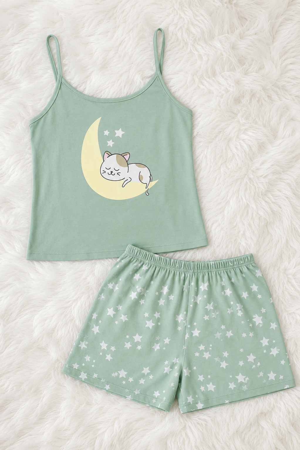 Stars Print Pajama Set