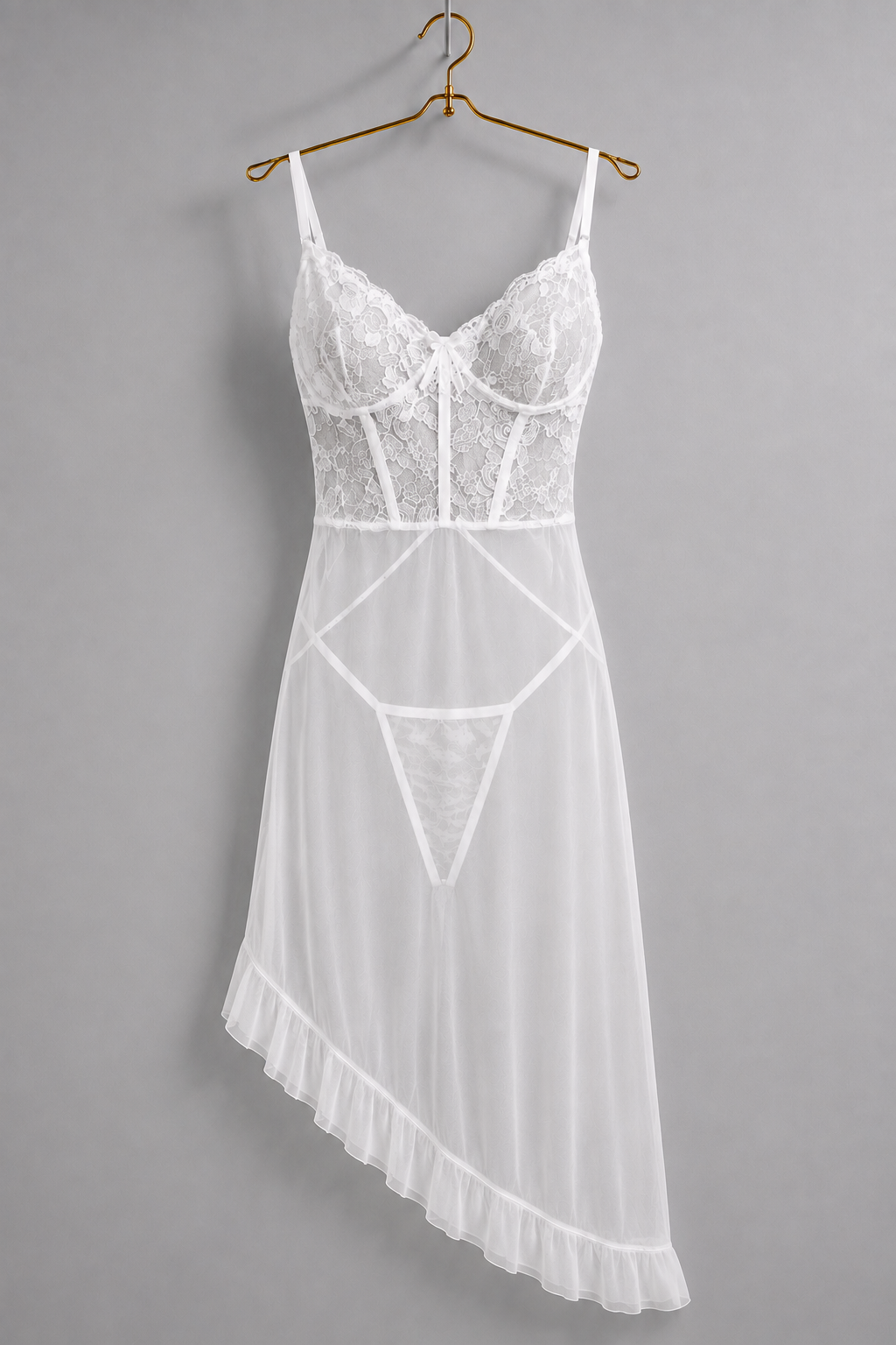 Long Side-Slit Lingerie