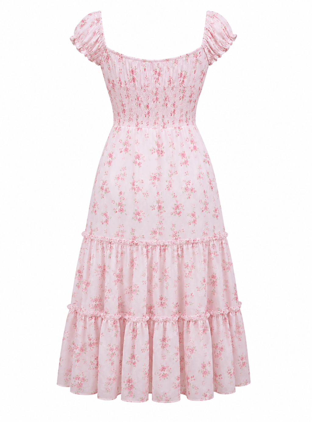 Sheer Flowers Dress