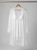 Short Sheer Lingerie with Sheer Robe