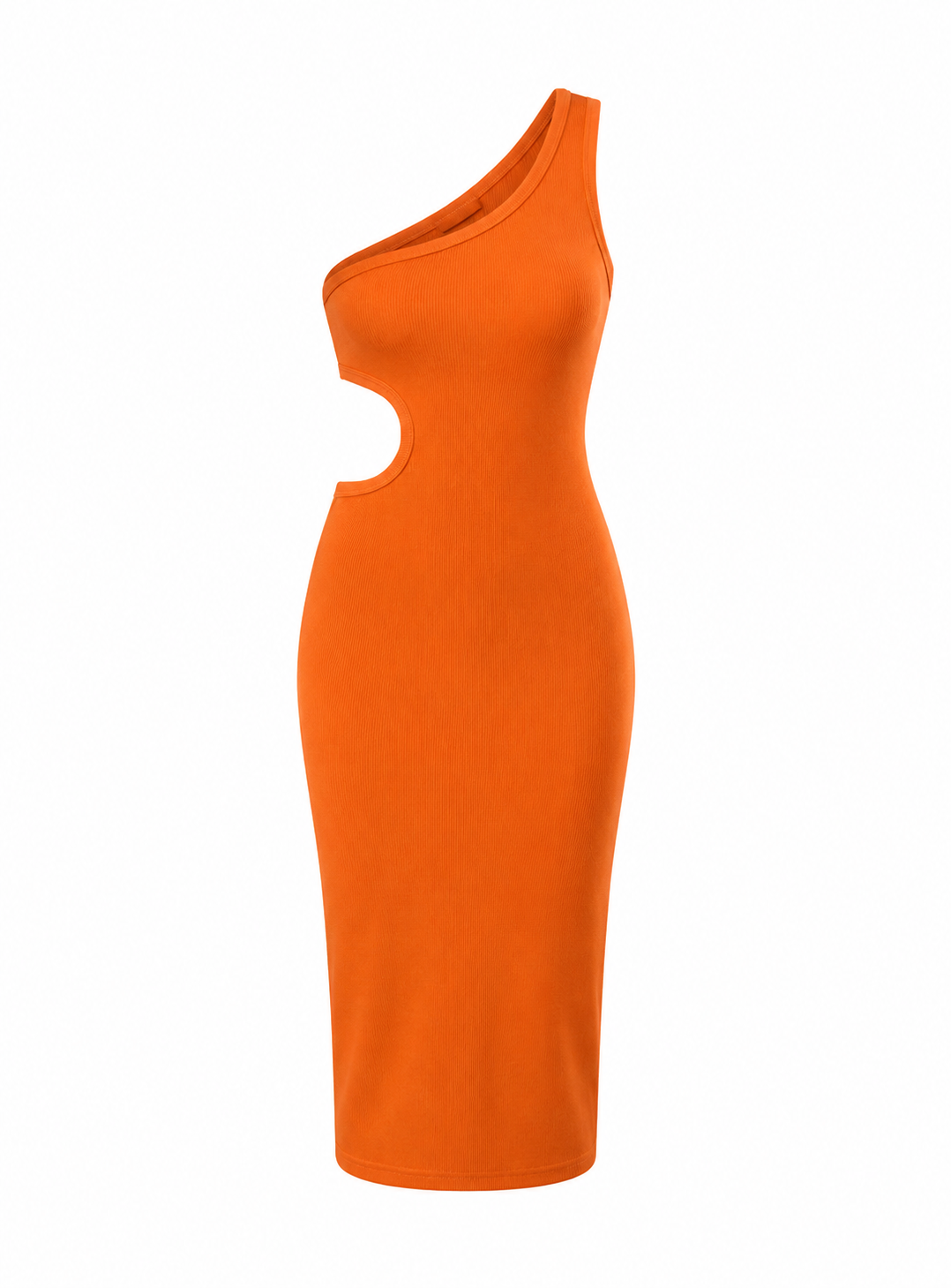 Long Dress with One Strap