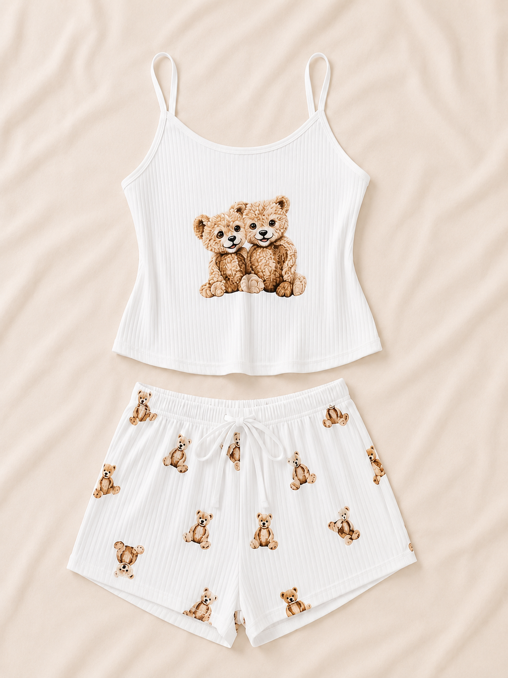 2-Piece Teddy Pajama