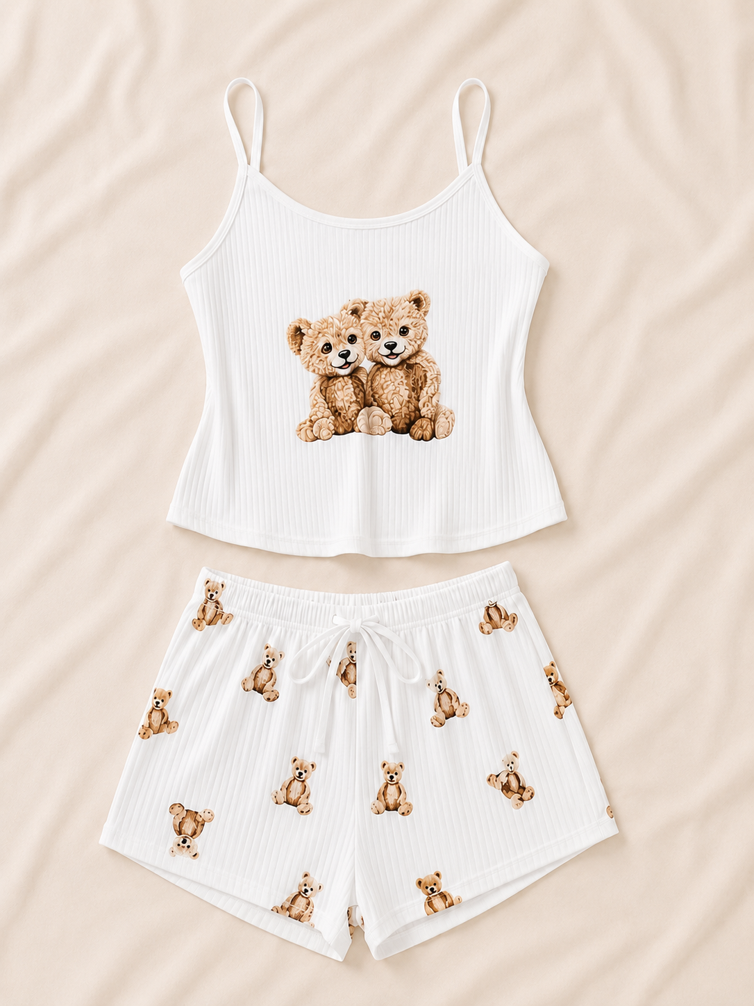 2-Piece Teddy Pajama