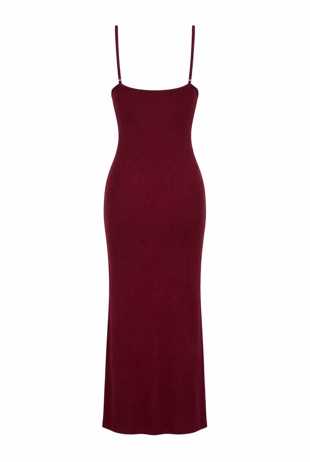Long Dress with X-Shaped Chest Cut