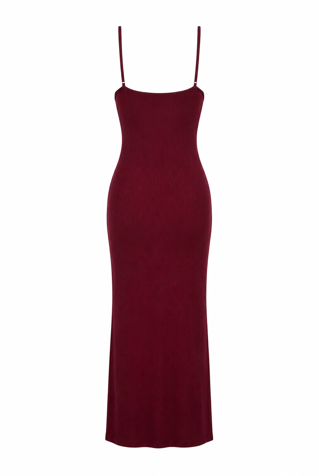 Long Dress with X-Shaped Chest Cut