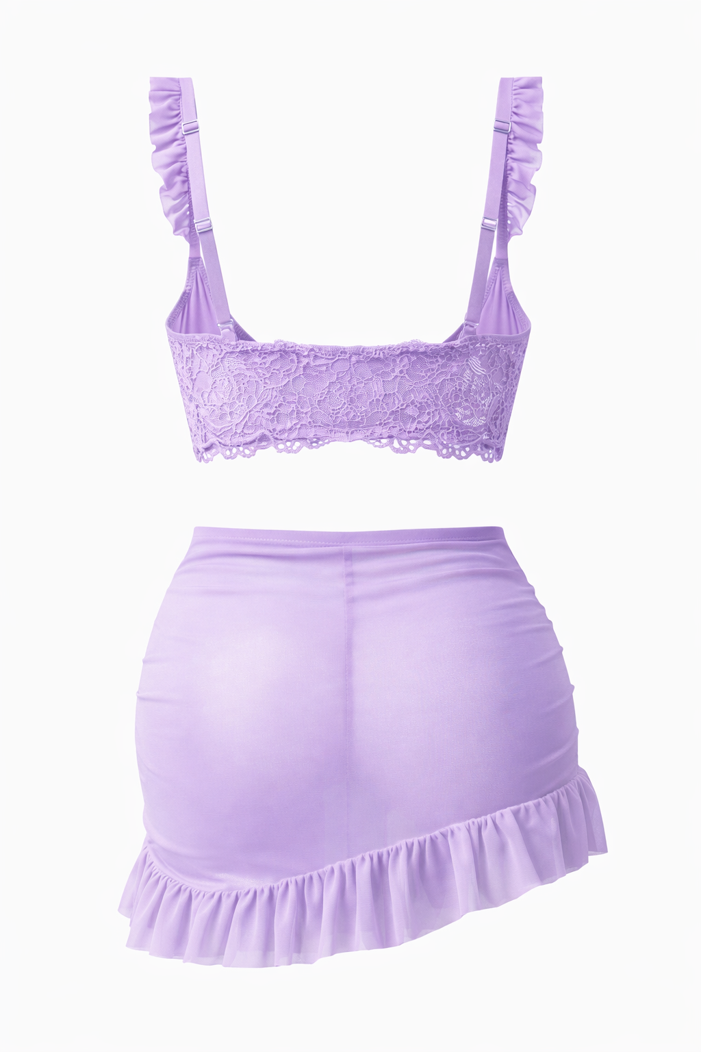 Sheer Top Skirt Lingerie