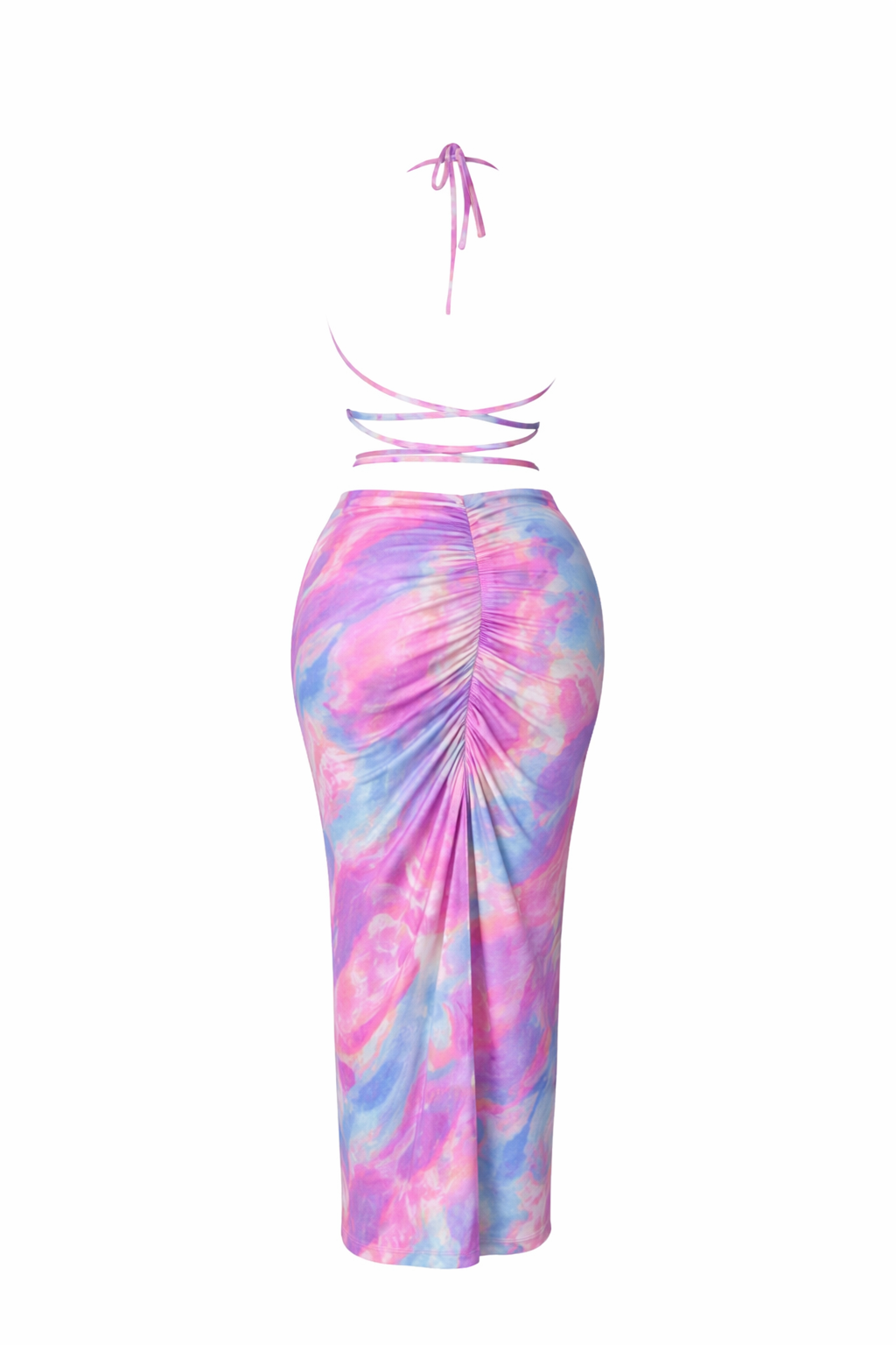 Back Tie Maxi Dress