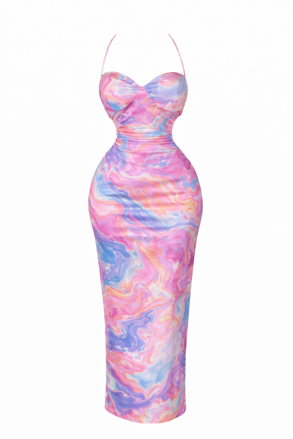Back Tie Maxi Dress
