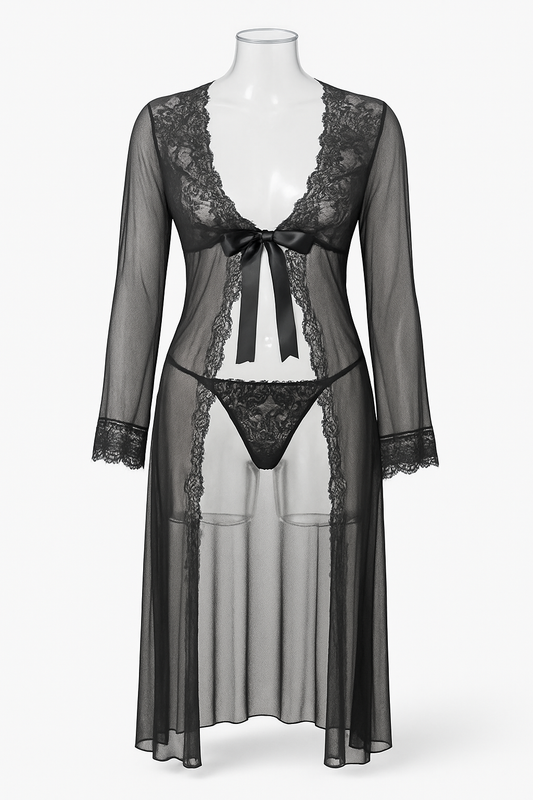 روب طويل شفاف