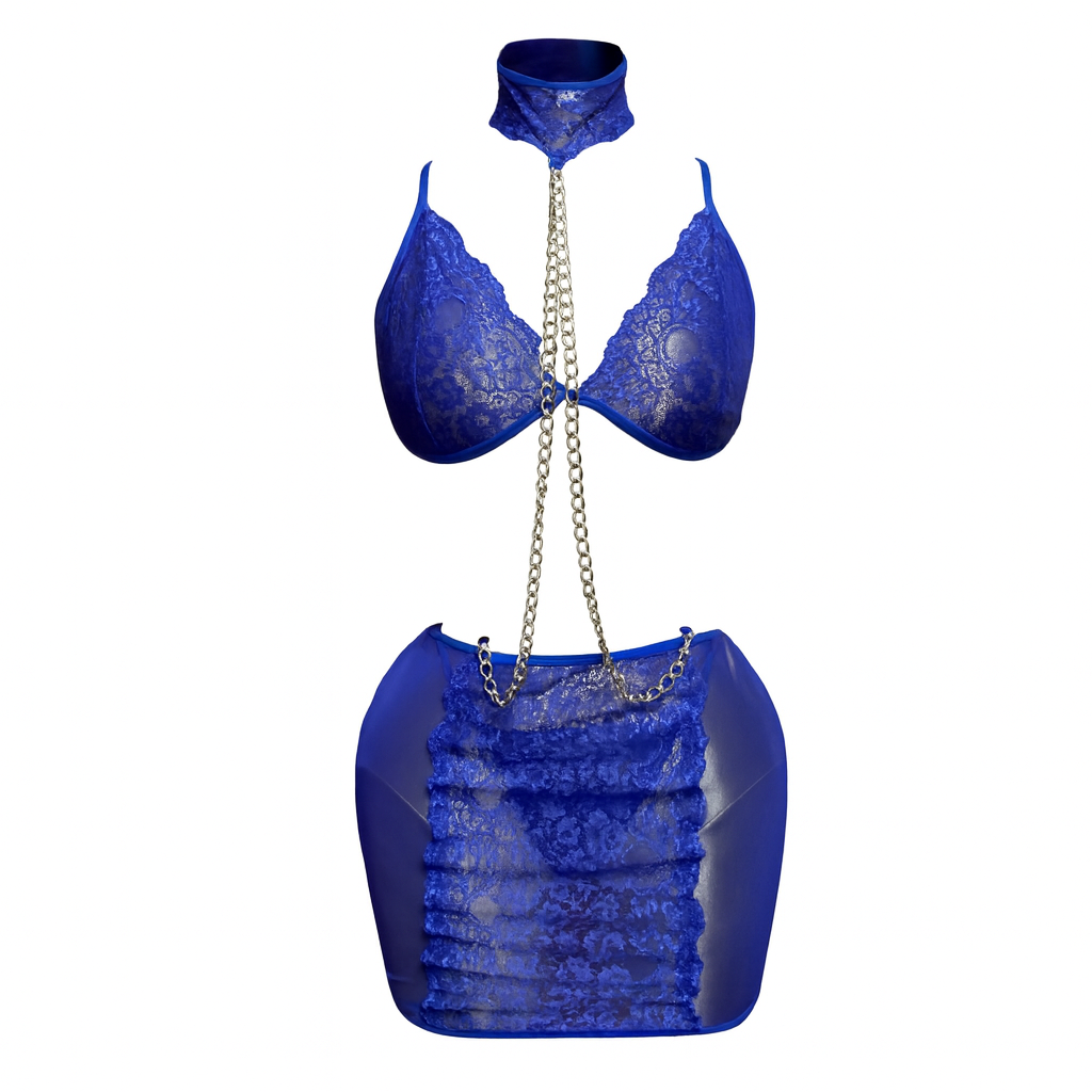 Sexy Lace Top Skirt Set