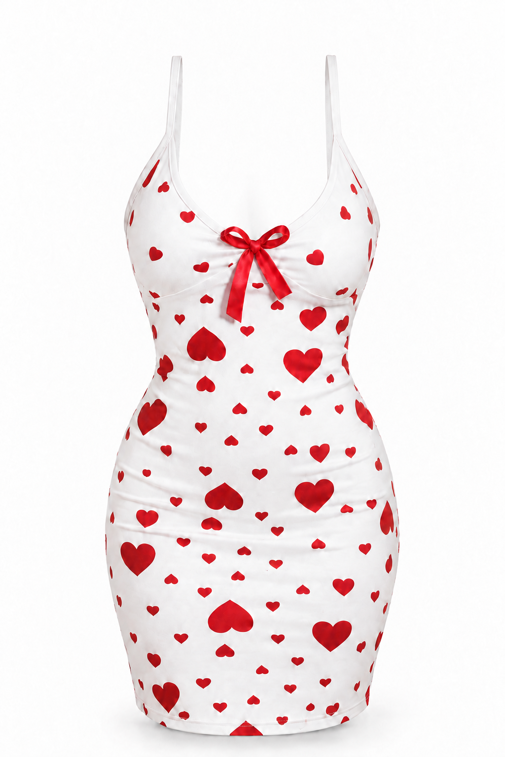 Mini Nightdress Heart Print