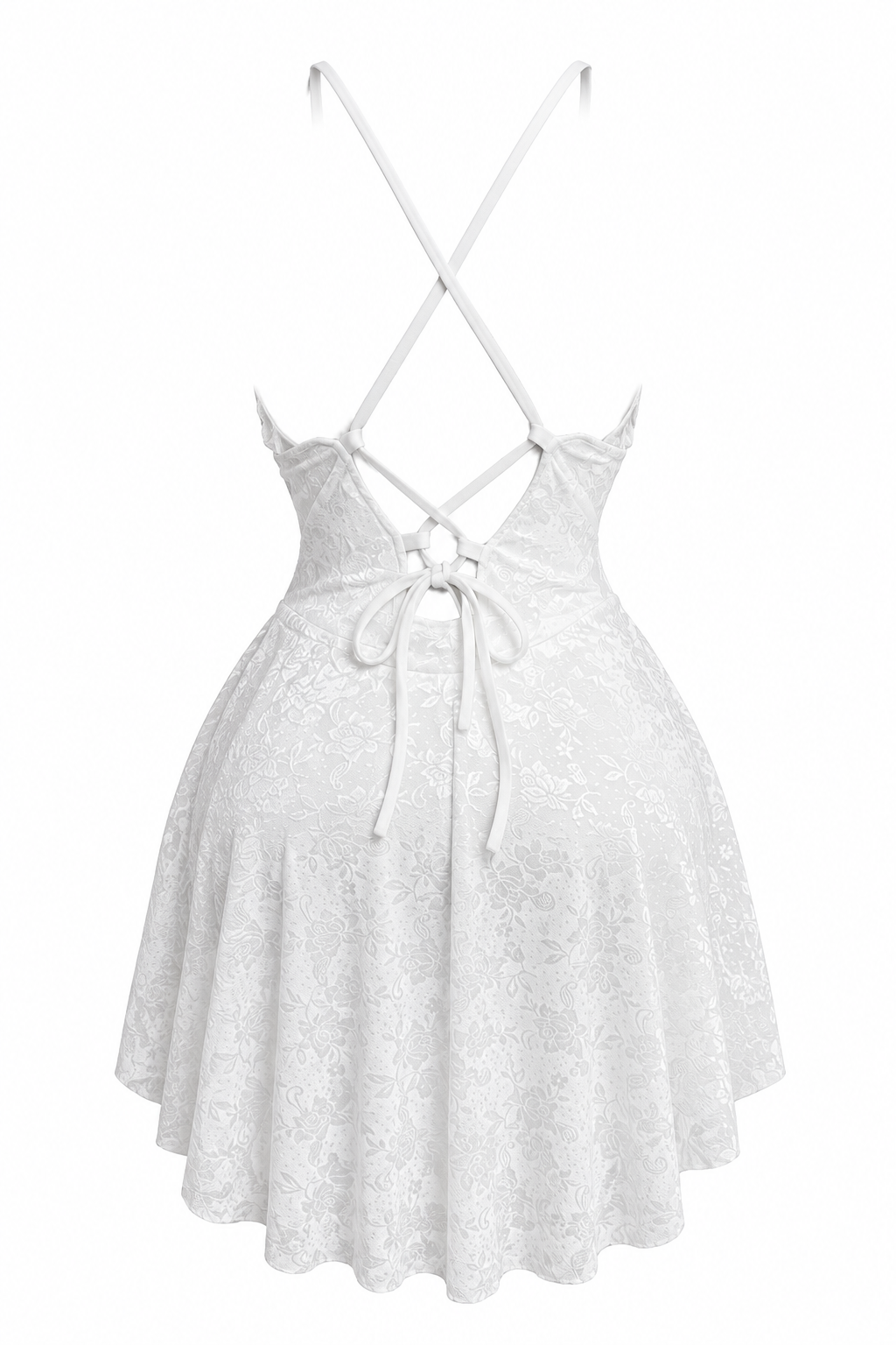 Dress with a Unique Back Design