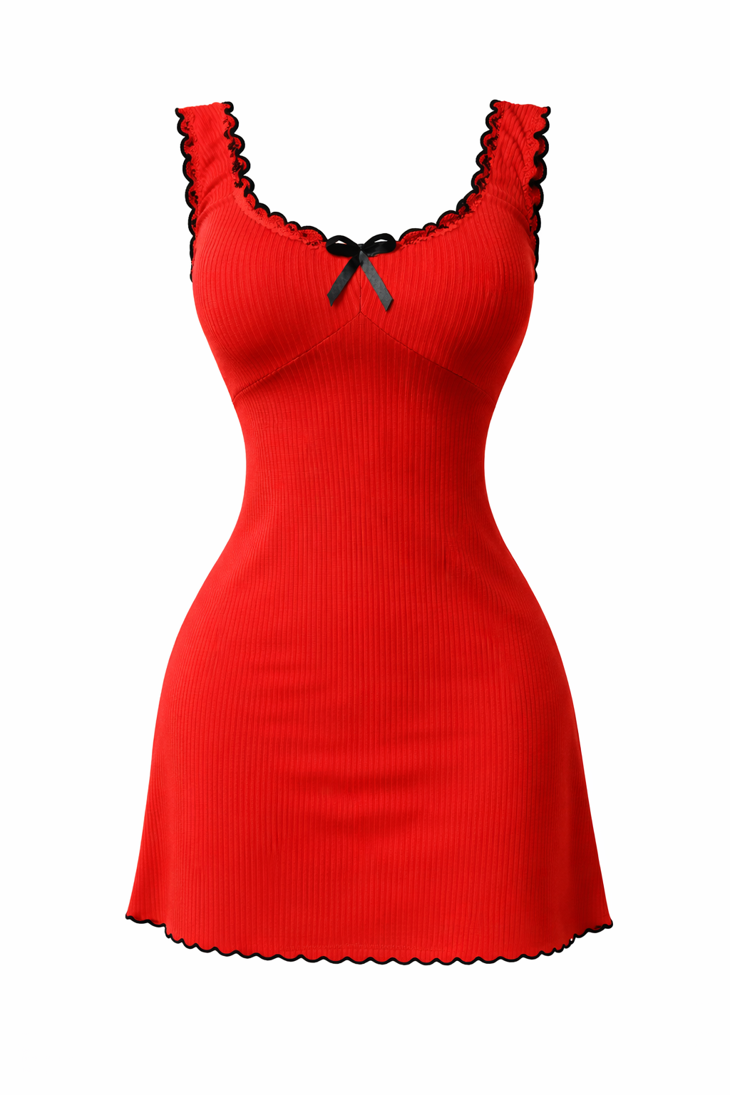 Sleeveless Bow Nightdress