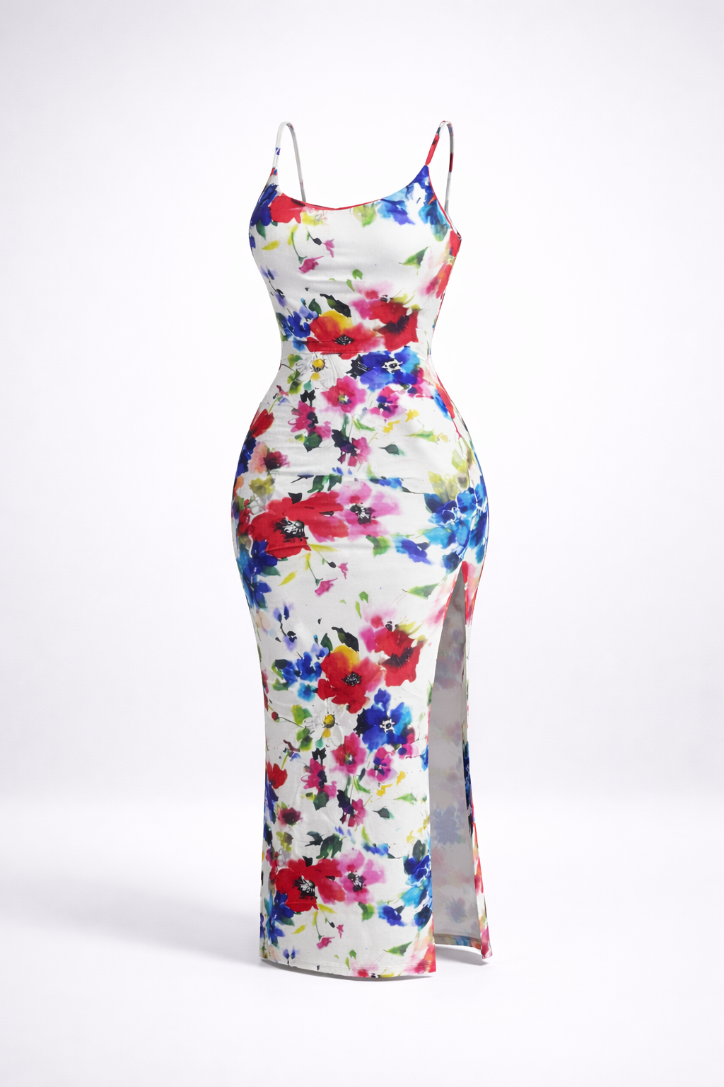 Long Flower Dress