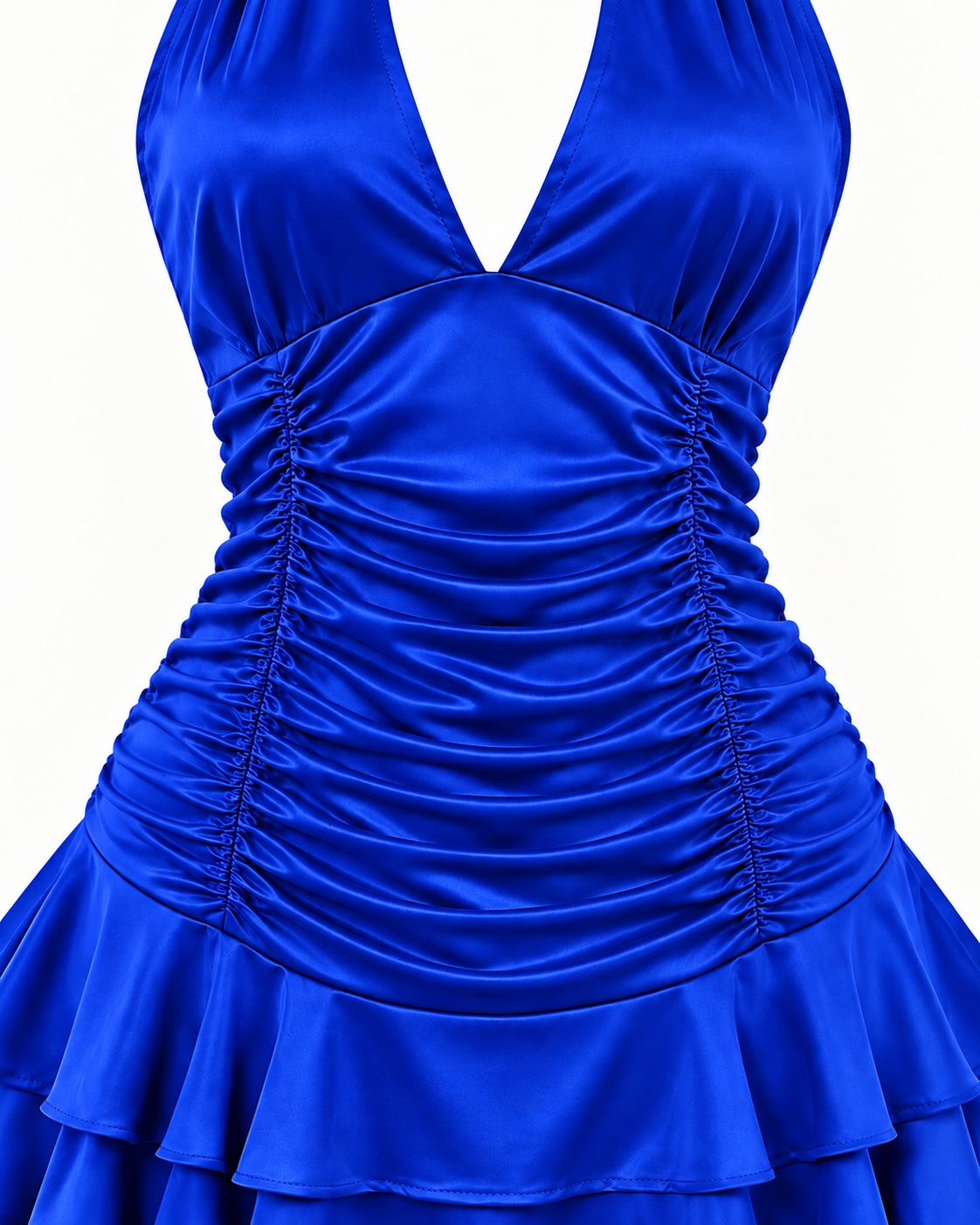 Dress with Open Neckline