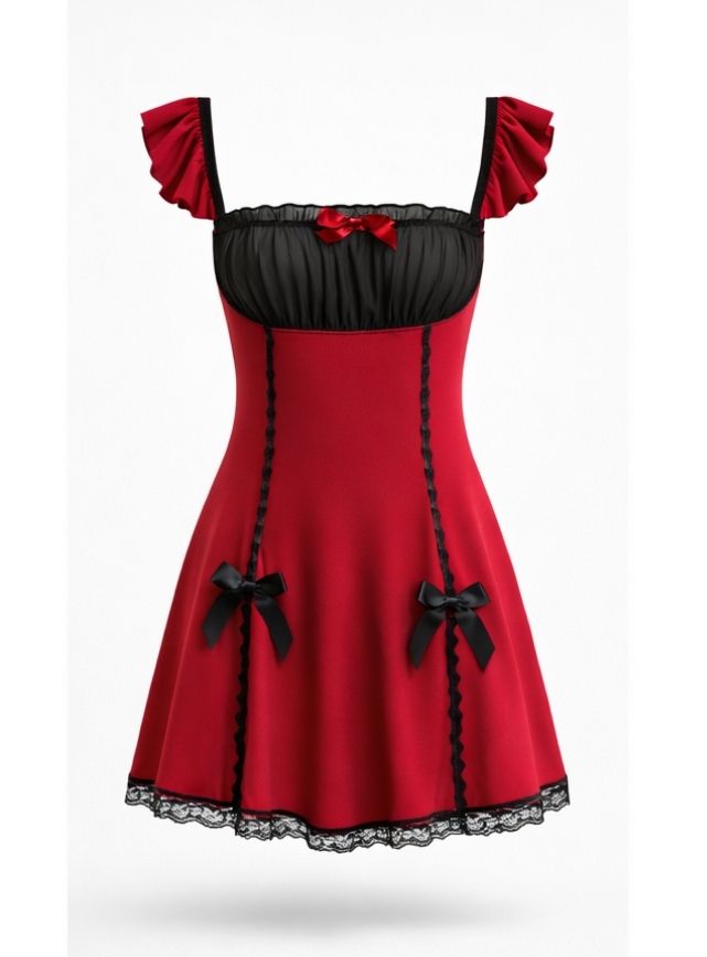 Cute Lace Nightdress